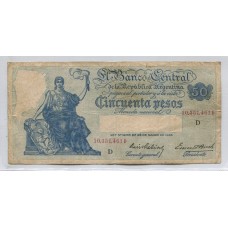 ARGENTINA COL. 435e BILLETE DE $ 10 PICK 254